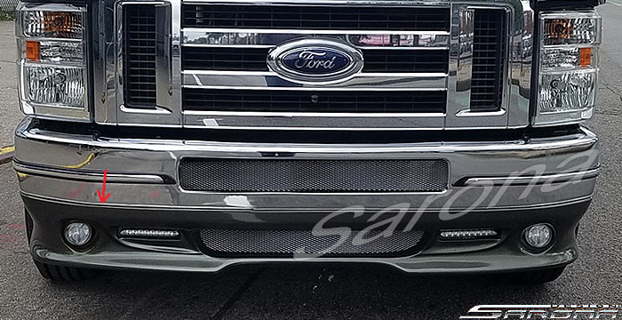 Custom Ford Econoline Van  All Styles Front Lip/Splitter (2009 - 2014) - $450.00 (Part #FD-015-FA)